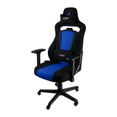 Scaun gaming Nitro Concepts E250, Reglabil (Negru/Albastru)