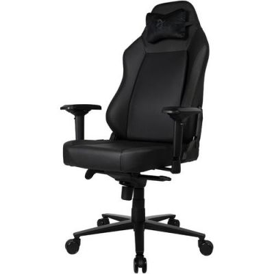 Scaun Gaming Arozzi Primo, piele premium, reglabil, Negru