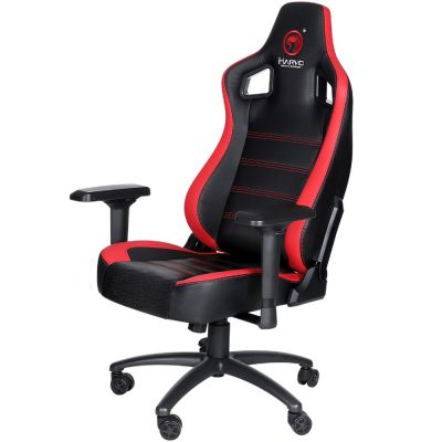 Scaun gaming Marvo CH-118 negru-rosu