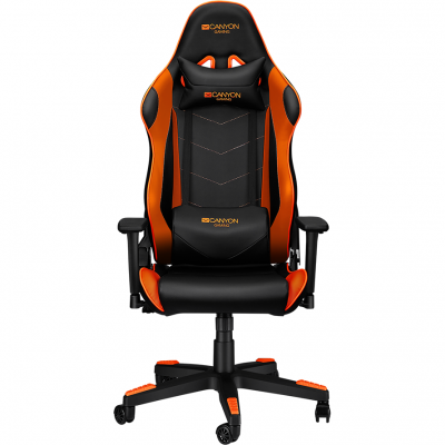 Scaun Gaming CND-SGCH4 Negru / Portocaliu