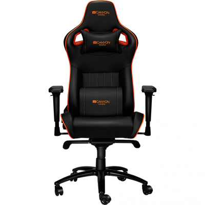 Scaun Gaming CND-SGCH5 Negru / Portocaliu