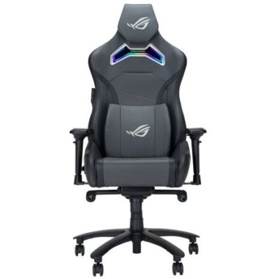 Scaun Gaming ROG Chariot X Iluminare aRGB Gri