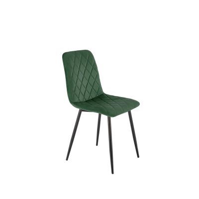 Scaun Hadsund 525, 45x55x89 cm, Stofa, Verde