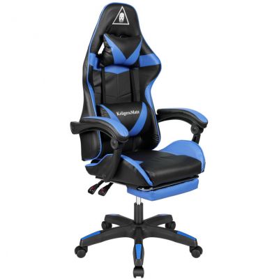 Scaun Gaming GX-150 Negru/Albastru