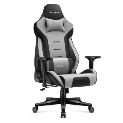 Scaun gaming Huzaro Force 7.6, max 150 kg, BIFMA clasa 4, Mecanism SideRest si Softflex (Gri)