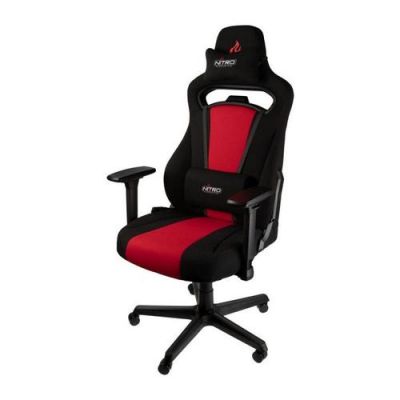 Scaun gaming Nitro Concepts E250, Reglabil (Negru/Rosu)