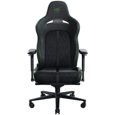 Scaun Gaming Razer Enki Pro, reglabil, Negru/Verde