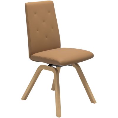 Scaun Stressless Rosemary v2 Low D200 M cadru natural tapiterie piele Paloma Taupe