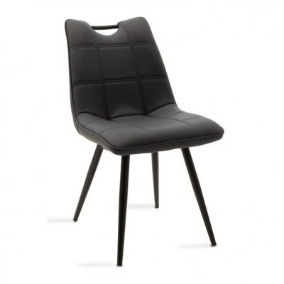 Scaun Model Nely, Negru, 47x61x85 cm