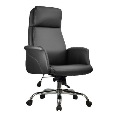 Scaun de birou Derjio, Pako World, Negru, 68x66x115 cm Scaun de birou Derjio, Pako World, Negru, 68x66x115 cm