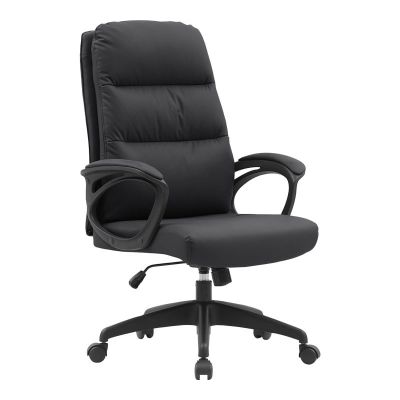 Scaun de birou Enfiria, Pako World, Negru, 66x66x110-122 cm Scaun de birou Enfiria, Pako World, Negru, 66x66x110-122 cm