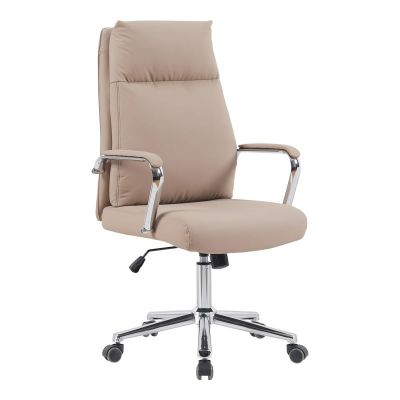 Scaun de birou Siquel, Pako World, Cappuccino, 65x58x108-120 cm Scaun de birou Siquel, Pako World, Cappuccino, 65x58x108-120 cm