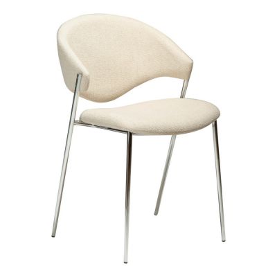 Scaun de dining crem tapițat Zone – DAN-FORM Denmark Scaun de dining crem tapițat Zone – DAN-FORM Denmark